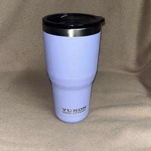 Lavender Yukon outfitters purple light thermos tumbler